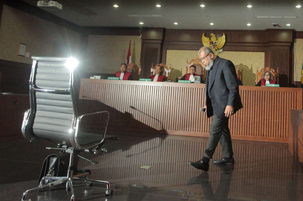 Terdakwa kasus suap Patrialis Akbar/ANT/Muhammad Adimaja