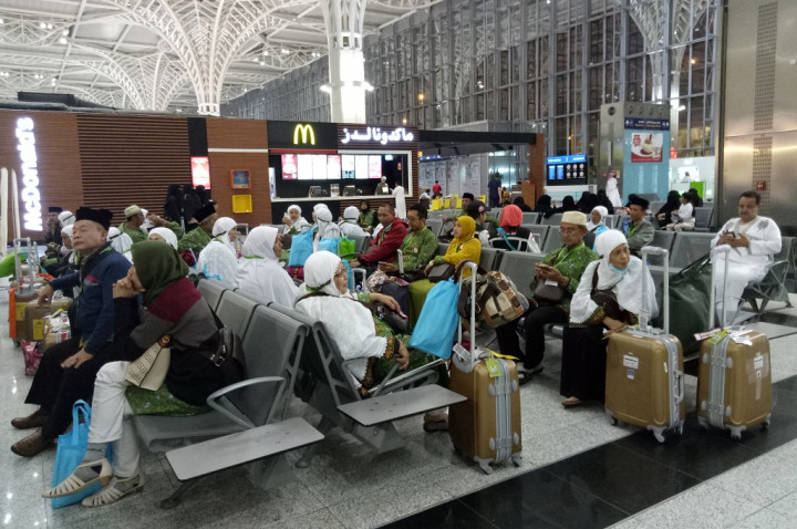 Lusa, Jemaah Haji Kloter 1 Medan Tiba di Tanah Air