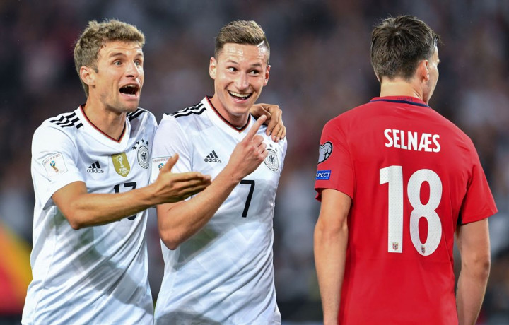 Jerman Lumat Norwegia Setengah Lusin Gol
