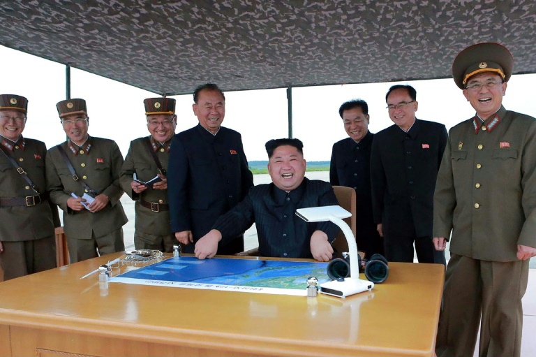 Pyongyang said the test was of an H-bomb that could be fitted onto a missile, heightening tensions over its weapons ambitions and prompting global condemnation. (Photo:AFP/KSN/KCNA)