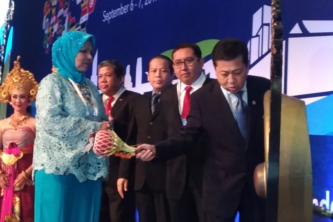 House of Representatives Speaker Setya Novanto (right) (Photo:MTVN/Raiza Andini)