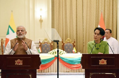 Bersama Suu Kyi, PM India Diskusikan Rohingya dan Hubungan Bilateral
