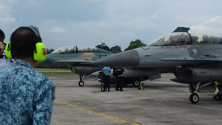 TNI AU-RSAF Ukir Sejarah Terbang Bersama 50 tahun RI-Singapura