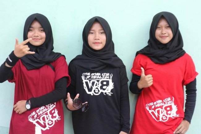 Trio Hijaber Metal Dipastikan Tampil pada Synchronize Festival 2017