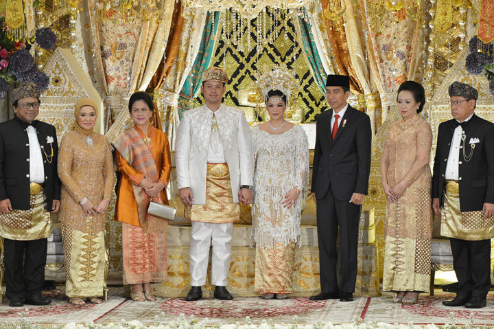 Jokowi Jadi Saksi Pernikahan Putri Ketua DPD