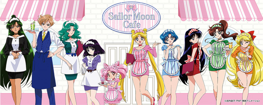 Akan dibuka 4 kafe bertema Sailor Moon di Jepang.