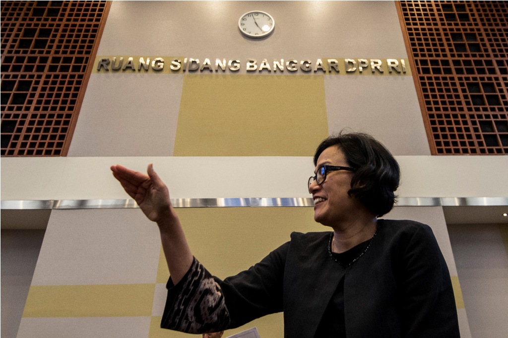Menteri Keuangan Sri Mulyani Indrawati (ANTARA FOTO/Sigid Kurniawan)