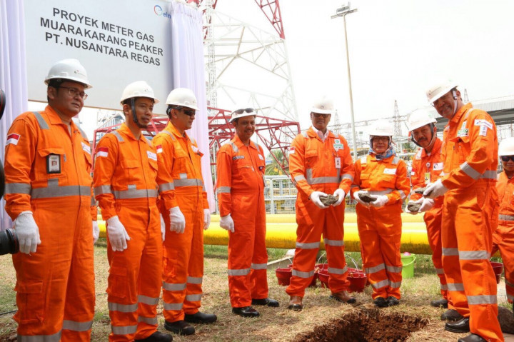 Nusantara Regas Bangun Meter Gas di Muara Karang