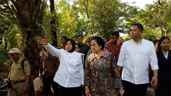 Megawati: Perubahan Kota Surabaya Sangat Luar Biasa