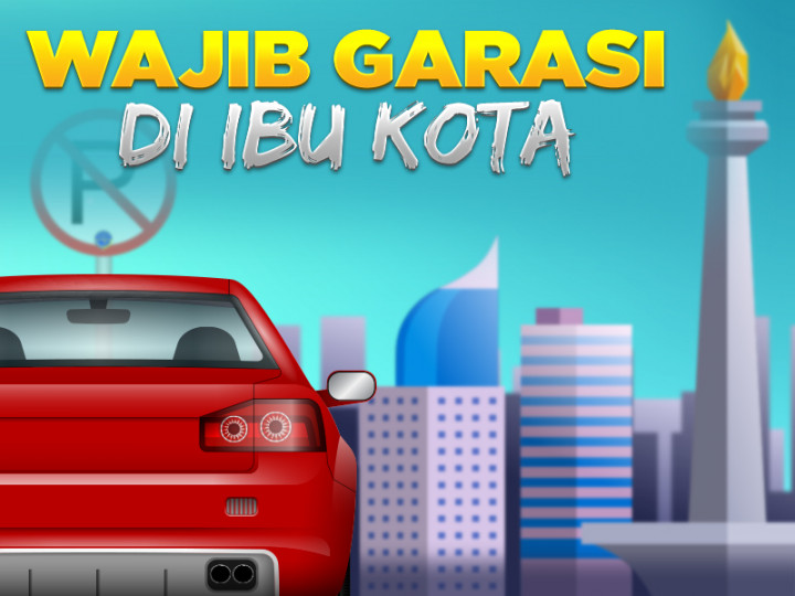 Infografik: Wajib Garasi di Ibu Kota