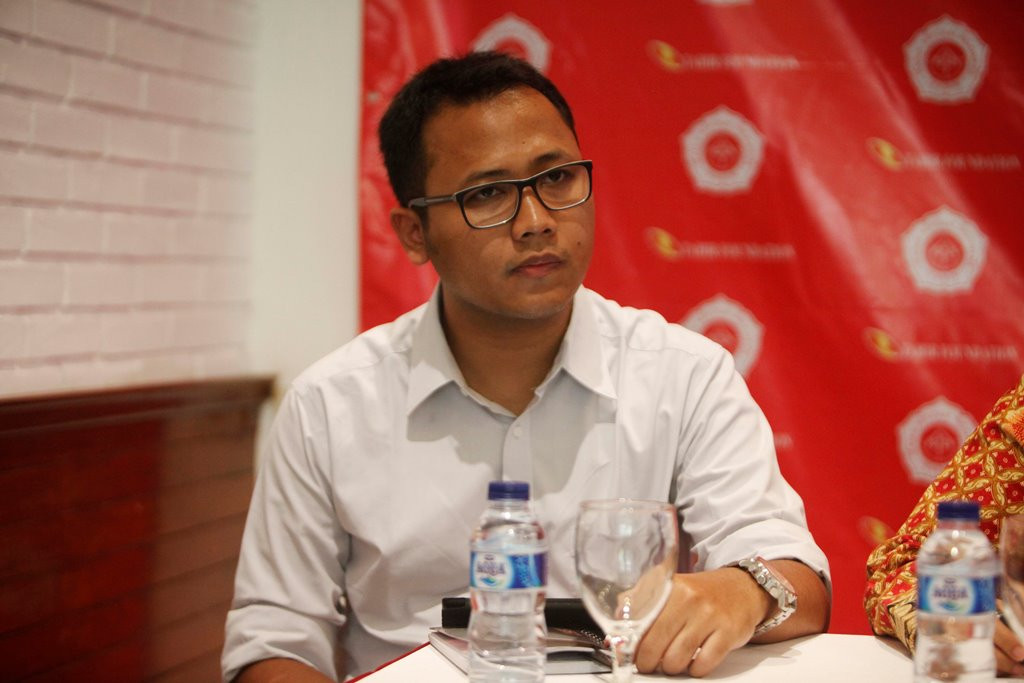 Peneliti ICW Tama S Langkun. (Foto: MI/Rommy Pujianto)