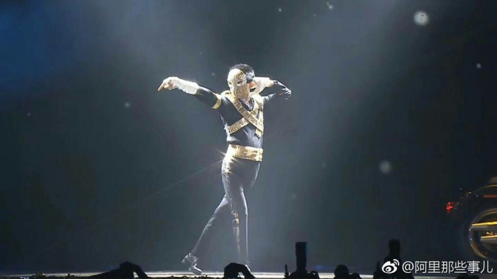 Alibaba Ulang Tahun, Jack Ma Dandan Jadi Michael Jackson