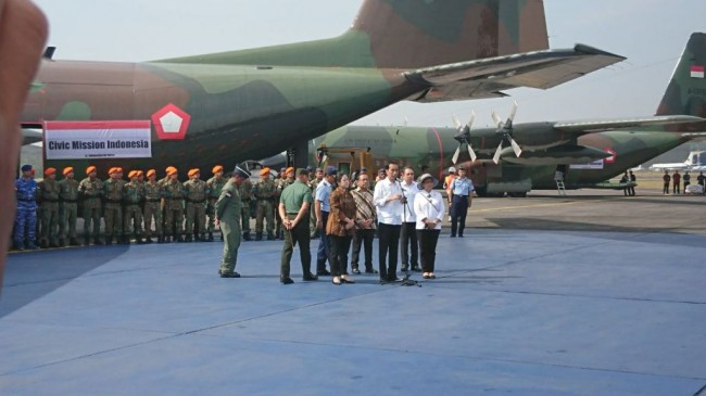 Indonesia Sends Aid for Rohingya Refugees in Bangladesh