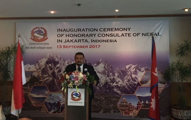Nepal Opens Honorary Consulate for Indonesia in Jakarta
