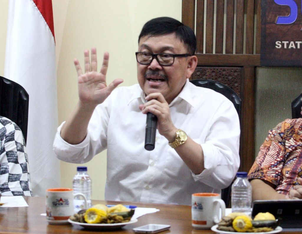 Anggota Pansus Angket KPK Eddy Kusuma Wijaya - MI/Adam Dwi