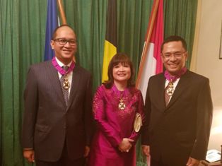 Warga Indonesia Terima Penghargaan Tertinggi dari Kerajaan Belgia