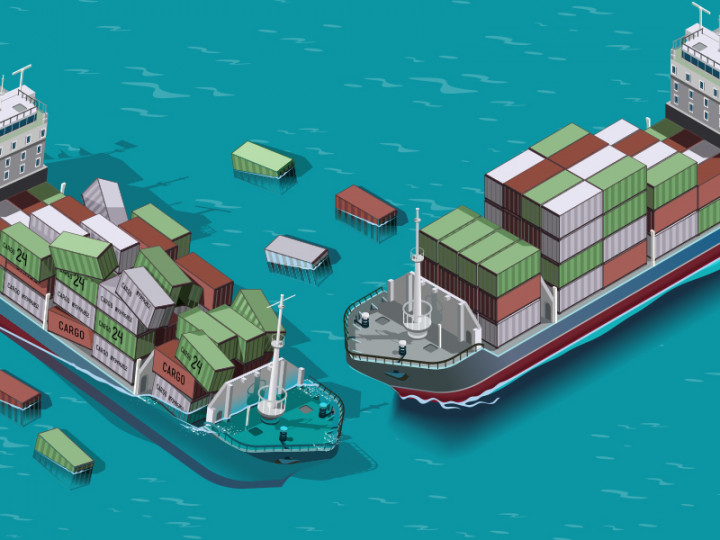 Bakamla RI Cari Korban Tabrakan Kapal di Selat Singapura