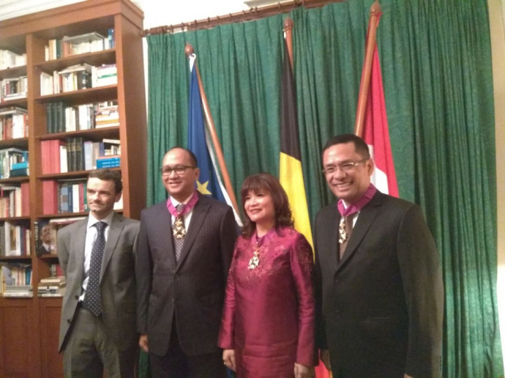 Pemerintah Belgia Anugerahkan Bintang Jasa pada Tiga Pejabat RI