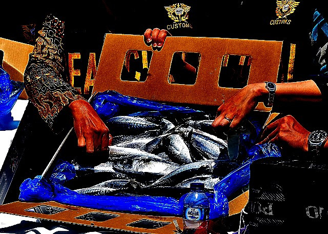 Polisi Gagalkan Penyelundupan Ikan Beku dari Malaysia