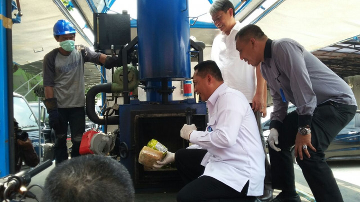 39,96 Kg Sabu Dimusnahkan