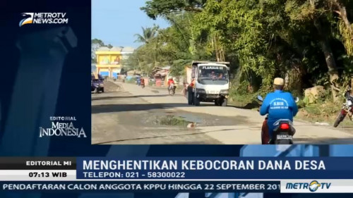 Menghentikan Kebocoran Dana Desa
