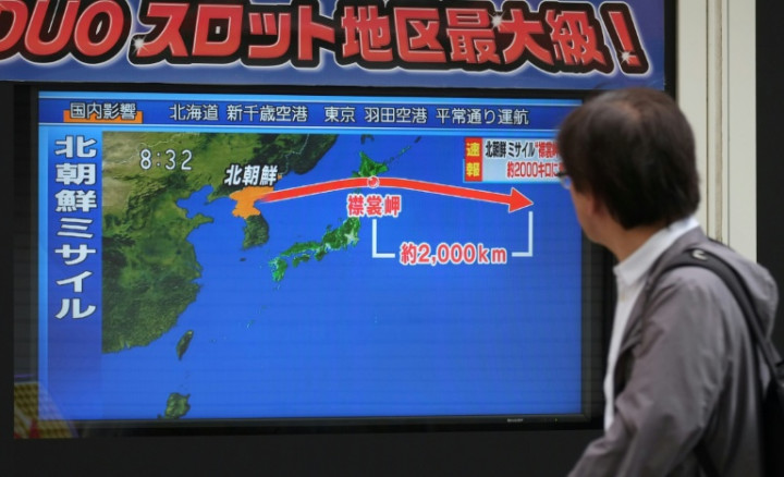 North Korea Fires Missile over Japan