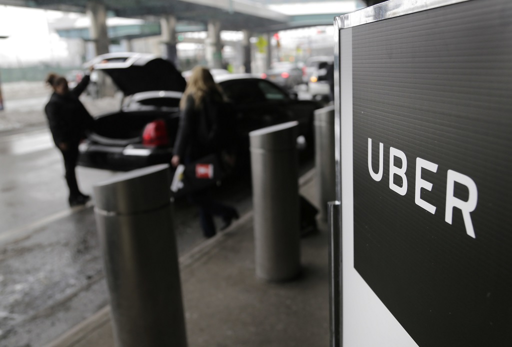 Uber bisa mendapatkan investasi besar dari SoftBank. (AP Photo/Seth Wenig, File)