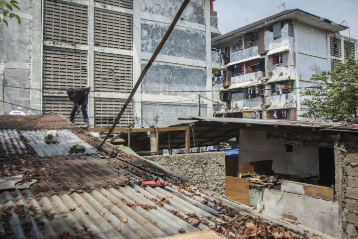 Ada Rumah Parasit di Sekitar Rusun Petamburan