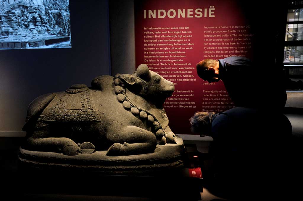 Arca Candi Singasari Jadi Koleksi Museum Leiden