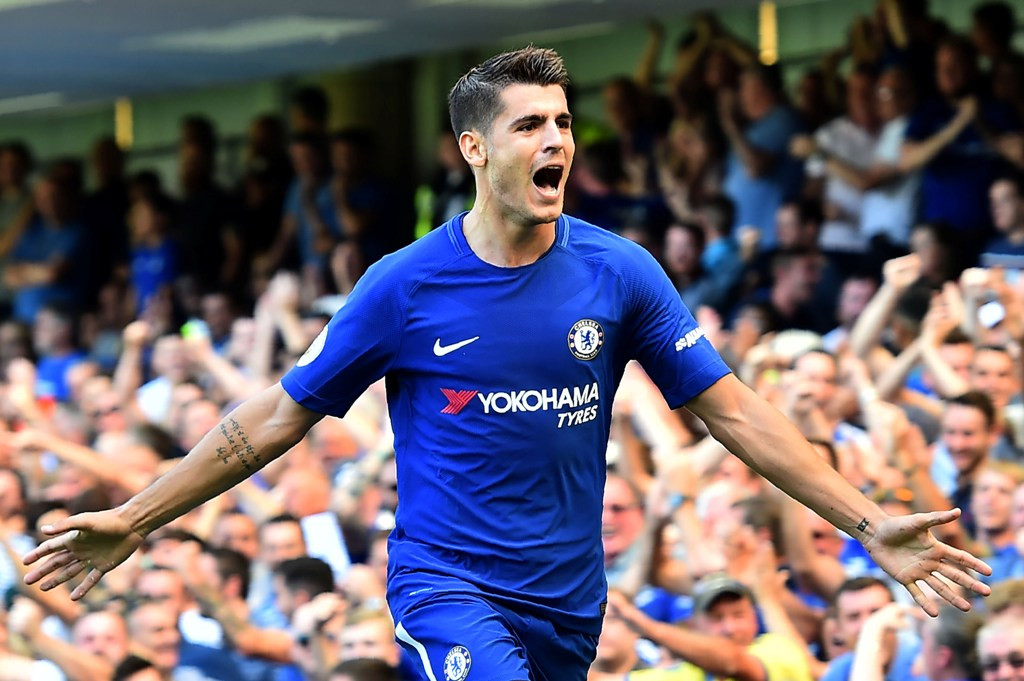 Alvaro Morata (AFP PHOTO / Glyn KIRK)