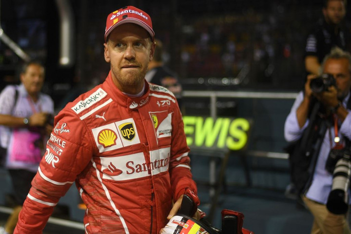 Patahkan Dominasi Red Bull, Vettel <i>Pole Position</i> di GP Singapura