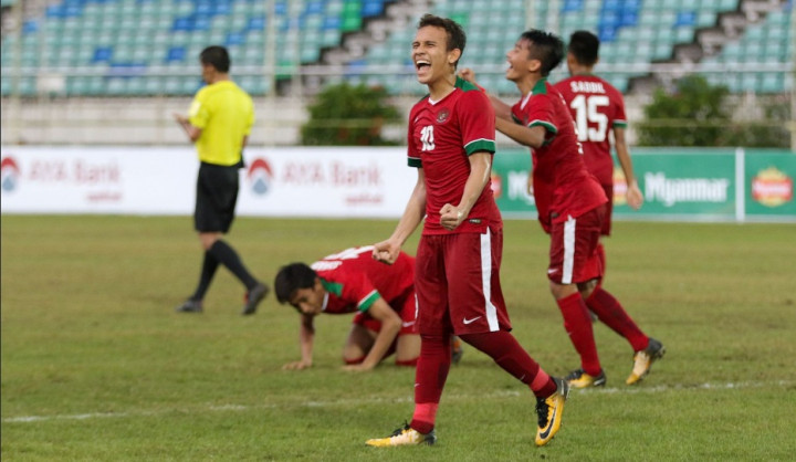 Indonesia Unggul Tiga Gol dari Myanmar