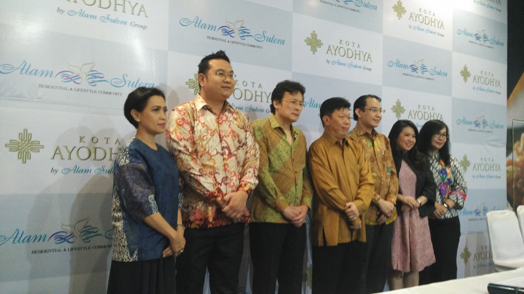 Press Conference PT Alam Sutera Realty (ASRI) ?atau Group Alam Sutera. MTVN/Dian. 