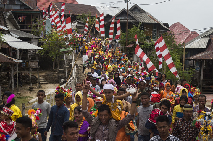 Festival Barata Kahedupa di Wakatobi