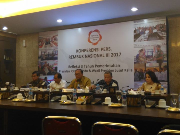 Rembuk Nasional 3 Tahun Pemerintahan Jokowi-JK Digelar Oktober