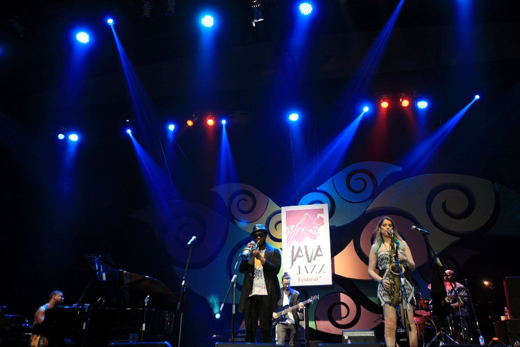 Ilustrasi Foto, Java Jazz 2015 (Foto: MI/Panca Syurkani)