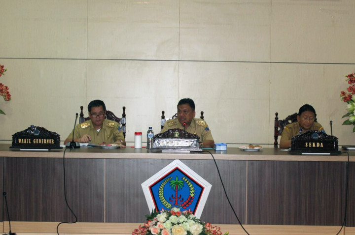 Gubernnur Sulut Ingatkan Pimpinan Instansi dan SKPD Bekerja Maksimal
