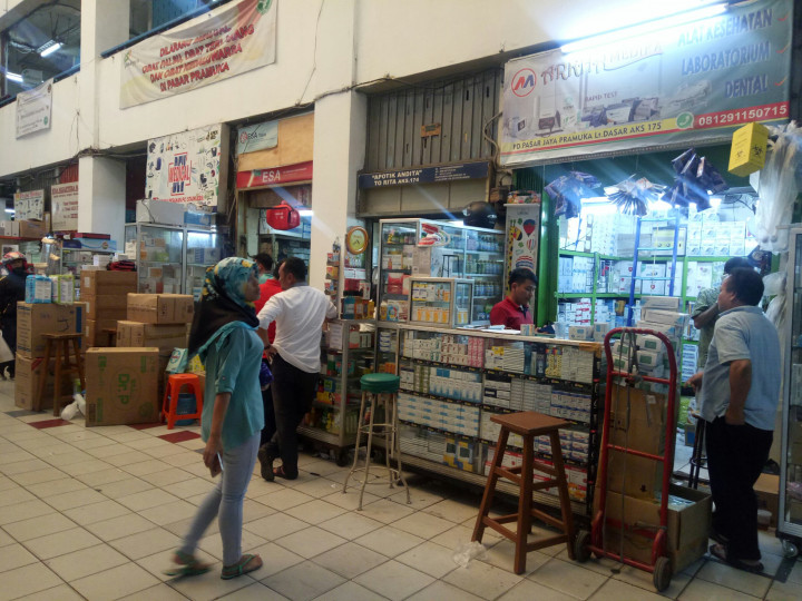 Obat  PCC Sulit Ditemukan di Pasar Pramuka