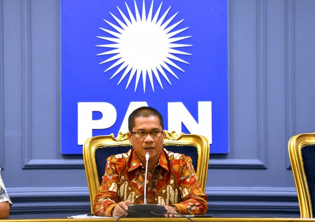 Ketua DPP PAN  Yandri Susanto. Foto: MI/Susanto