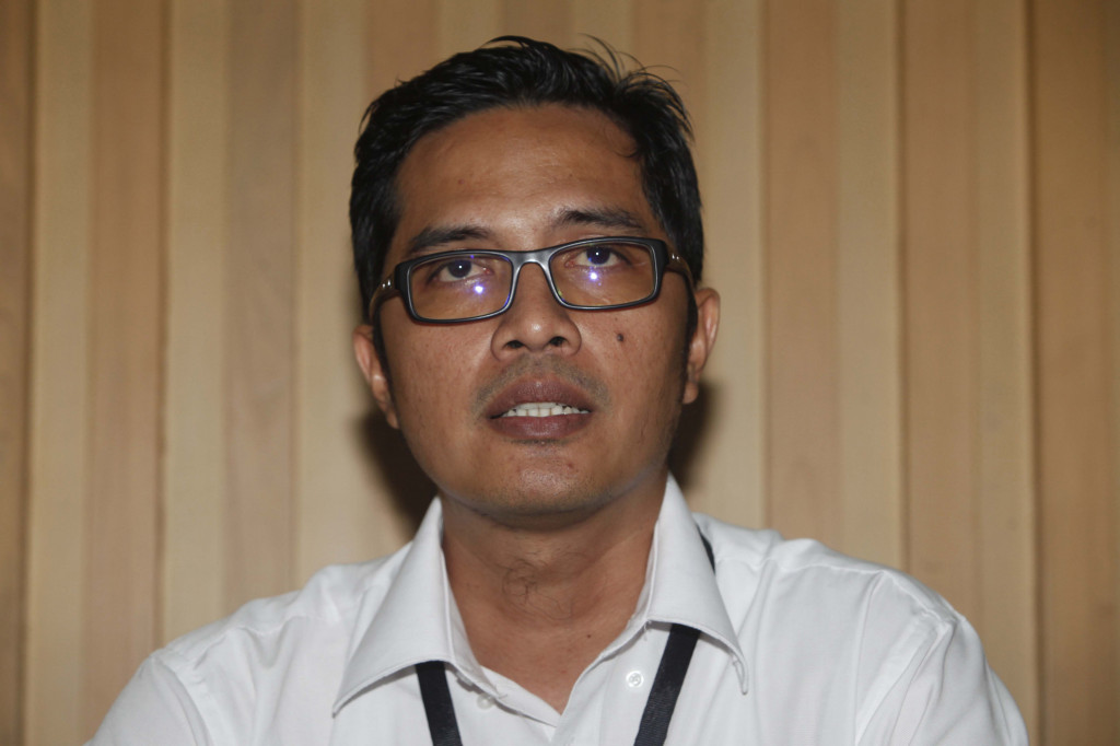 Juru bicara KPK Febri Diansyah/MI/Rommy Pujianto