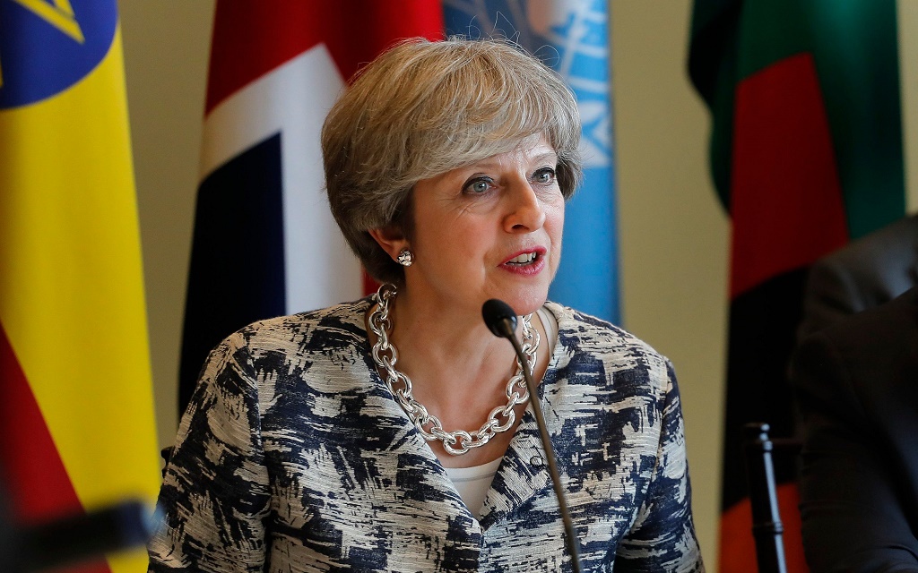 Perdana Menteri Inggris, Theresa May.