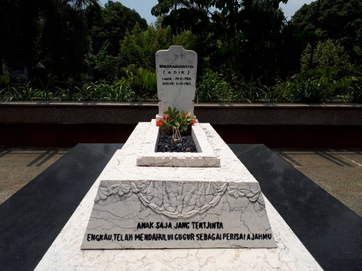 Menengok Peristirahatan Terakhir Ade Irma Suryani