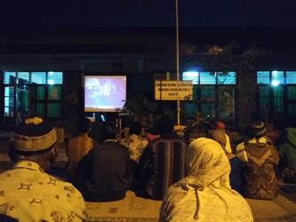 Film G30S/PKI Diputar Sebelum Prosesi Mubeng Benteng
