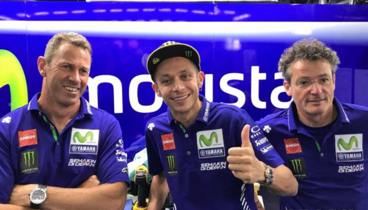 Yamaha Konfirmasi Rossi Ikut Latihan Bebas di MotoGP Aragon