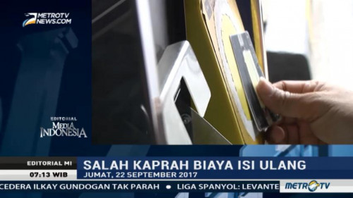 Salah Kaprah Biaya Isi Ulang