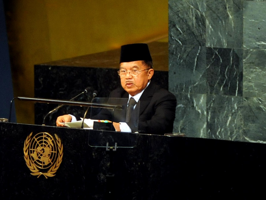 Pidato di PBB, Wapres JK Dorong Penyelesaian Kasus Rohingya