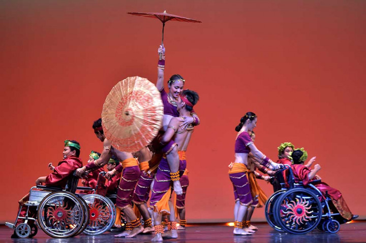 Saat Penari Difabel Tampil pada Gala Ballet Indonesia