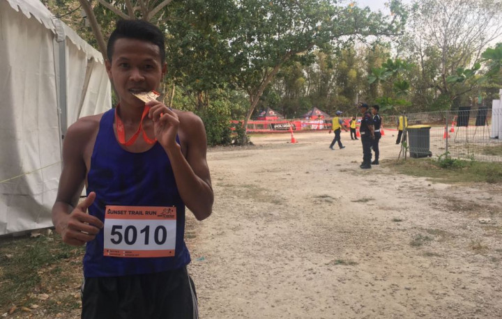 Persiapan Asian Games, Pelari Ini Juarai Sunset Trail Marathon 2017