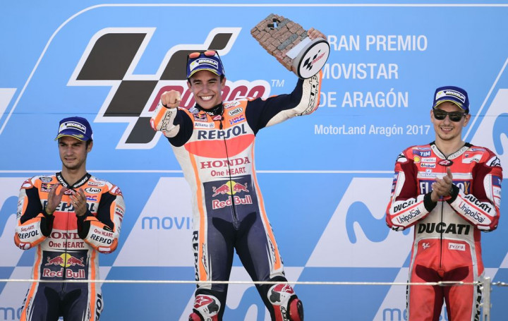 Tim Repsol Honda Mendominasi MotoGP Aragon
