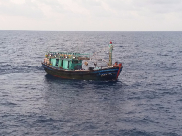 2 Kapal Asing Ilegal Ditangkap di Perairan Natuna